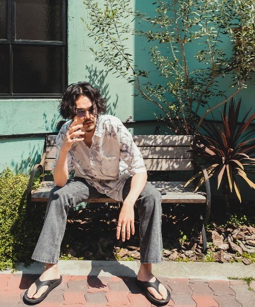 improves(インプローブス)の「総柄 半袖 レギュラーシャツ(シャツ/ブラウス・メンズ・ホワイト/グレー/ブラウン/ライトグレー/グリーン/ブラック/アイボリー・LARGE/MEDIUM)」の22枚目の写真