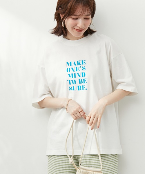 Green　Parks（グリーンパークス）の「ブロックロゴTシャツ（Tシャツ/カットソー・レディース・ブラック/グリーン/ブルー・FREE）」の3枚目の写真