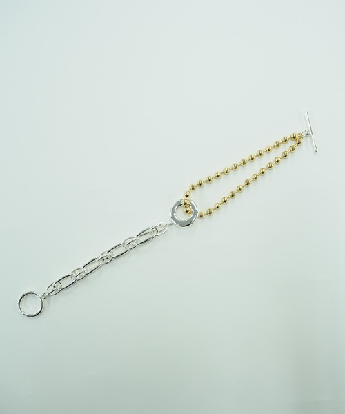 Nothing And Others(ナッシングアンドアザーズ)の「「Nothing And Others/ナッシングアンドアザーズ」Solid chain mix Bracelet(ブレスレット・レディース・マルチ・FREE)」の5枚目の写真