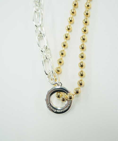 Nothing And Others(ナッシングアンドアザーズ)の「「Nothing And Others/ナッシングアンドアザーズ」Solid chain mix Bracelet(ブレスレット・レディース・マルチ・FREE)」の7枚目の写真