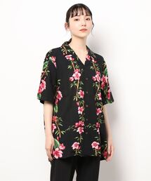 【ROBERT J.CLANCEY/ロバート・ジェイ・クランシー】WASHABLE 100% RAYON 01 POPLIN ALOHA SHIRT(UN)