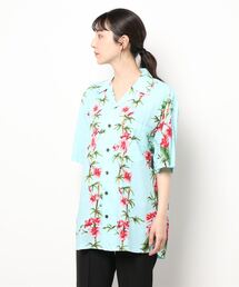 【ROBERT J.CLANCEY/ロバート・ジェイ・クランシー】WASHABLE 100% RAYON 01 POPLIN ALOHA SHIRT(UN)
