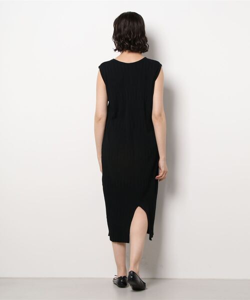 LOWRYS FARM（ローリーズファーム）の「２ＷＡＹランダムテレコノースリーブワンピース　281260（ワンピース・レディース・ブラック/ブラウン/オレンジ/アイボリー・FREE）」の5枚目の写真