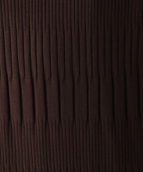 LOWRYS FARM（ローリーズファーム）の「２ＷＡＹランダムテレコノースリーブワンピース　281260（ワンピース・レディース・ブラック/ブラウン/オレンジ/アイボリー・FREE）」の19枚目の写真