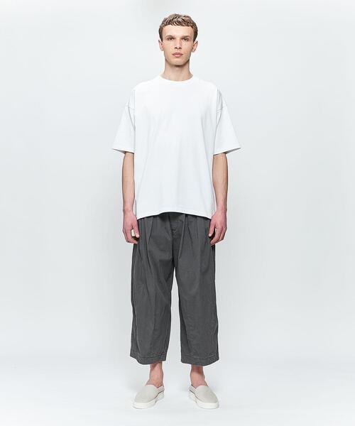 FACCIES（ファチーズ）の「＜FACCIES＞ WIDE TUCK PANTS/パンツ（その他パンツ・メンズ・ブラック/ブラウン・1/2）」の3枚目の写真