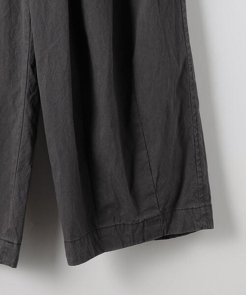 FACCIES（ファチーズ）の「＜FACCIES＞ WIDE TUCK PANTS/パンツ（その他パンツ・メンズ・ブラック/ブラウン・1/2）」の7枚目の写真