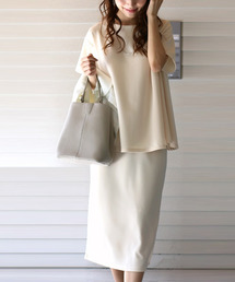 Ehre style（エーレスタイル）の「働く女性の味方楽きれい！お仕事セットアップ（Tシャツ/カットソー）」