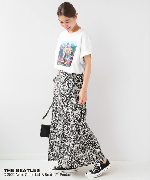 GOOD ROCK SPEED（グッドロックスピード）の「【GOOD ROCK SPEED/グッドロックスピード】THE BEATLES：Tシャツ（Tシャツ/カットソー・レディース・ホワイト・LARGE/SMALL）」の3枚目の写真