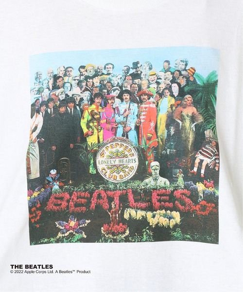 GOOD ROCK SPEED（グッドロックスピード）の「【GOOD ROCK SPEED/グッドロックスピード】THE BEATLES：Tシャツ（Tシャツ/カットソー・レディース・ホワイト・LARGE/SMALL）」の18枚目の写真