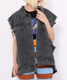 PUNYUS | デニムベスト(ベスト)