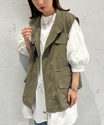 apres jour mignon | ミリタリーベスト【ZOZOTOWN限定アイテム】(ベスト)