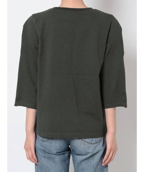 Ungrid（アングリッド）の「ショルダースリット七分袖Tee（Tシャツ/カットソー・レディース・オフホワイト/チャコールグレー/その他1・FREE）」の15枚目の写真