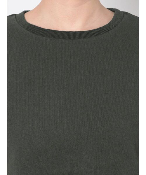 Ungrid（アングリッド）の「ショルダースリット七分袖Tee（Tシャツ/カットソー・レディース・オフホワイト/チャコールグレー/その他1・FREE）」の16枚目の写真