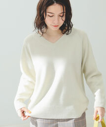 B:MING by BEAMS / ウール Vネック プルオーバー 22AW