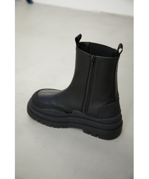 AZUL by moussy（アズールバイマウジー）の「CONTRAST COLOR SOLE BOOTS/コントラストカラーソールブーツ（ブーツ・レディース・ブラック/カーキ/ターコイズブルー系・SMALL/MEDIUM/LARGE）」の7枚目の写真