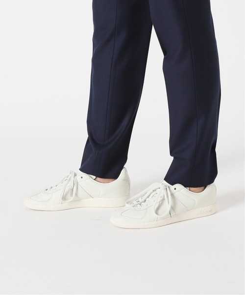 EDIFICE（エディフィス）の「SUPER 120’s ウール サキソニー テーパード パンツ【セットアップ 着用可能】（スラックス・メンズ・ブラック/ベージュ/ネイビー/ブラウン/ベージュ系その他/ブルー系その他/カーキ・SMALL/MEDIUM/LARGE/X-LARGE）」の12枚目の写真