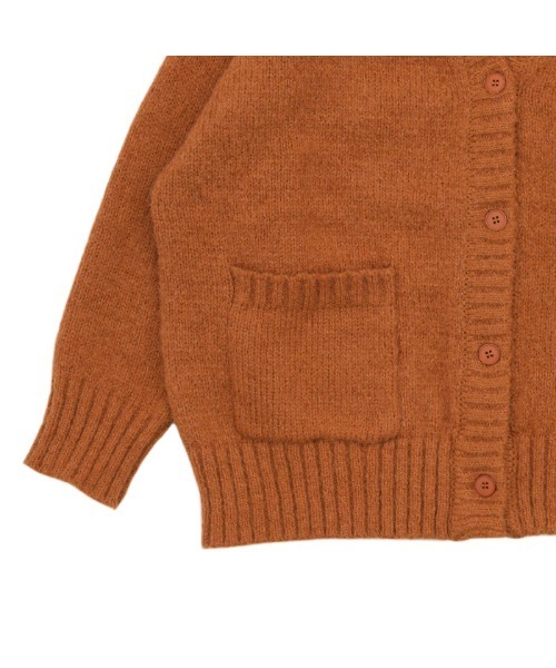 select MOCA（セレクトモカ）の「Vネックカラーニットカーディガン（カーディガン/ボレロ・レディース・オリーブ/オレンジ・FREE）」の21枚目の写真