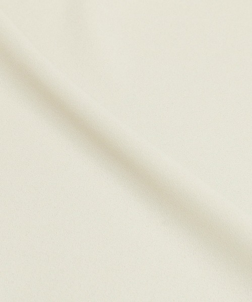 TOKYO SHIRTS（トウキョウシャツ）の「フリルボウタイ 七分袖カジュアルシャツ（シャツ/ブラウス・レディース・シルバーグレー/ワインレッド・M/L）」の8枚目の写真