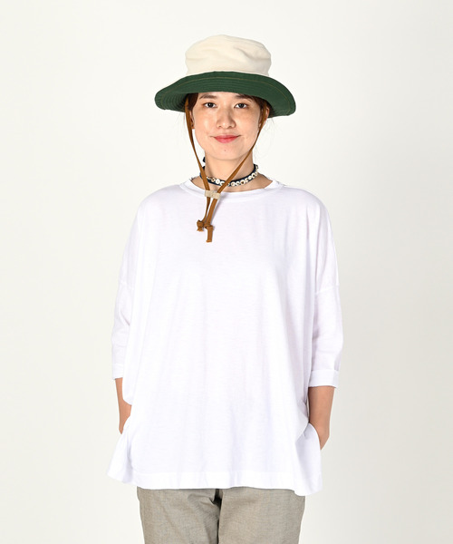 45R フォーティーファイブアール　天竺のビッグスリットTシャツ 45R（フォーティファイブアール）の「天竺のビッグスリットT