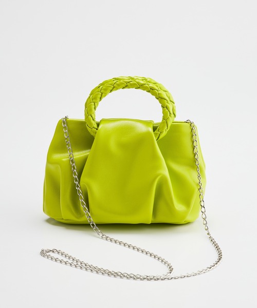 NOISE MAKER(ノイズメーカー)の「ミニマルバッグ(ショルダーバッグ・レディース・ホワイト/ブラック/イエロー/ブルー/グリーン・FREE)」の4枚目の写真