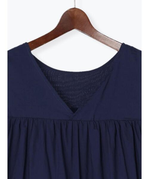 Te chichi（テチチ）の「前後2wayティアードワンピース（ワンピース・レディース・ブラック/ネイビー/ブラウン・ﾌﾘ-）」の7枚目の写真