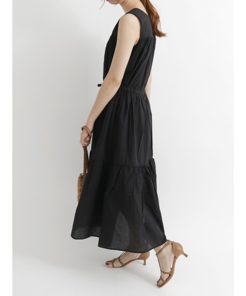 Te chichi（テチチ）の「前後2wayティアードワンピース（ワンピース・レディース・ブラック/ネイビー/ブラウン・ﾌﾘ-）」の20枚目の写真