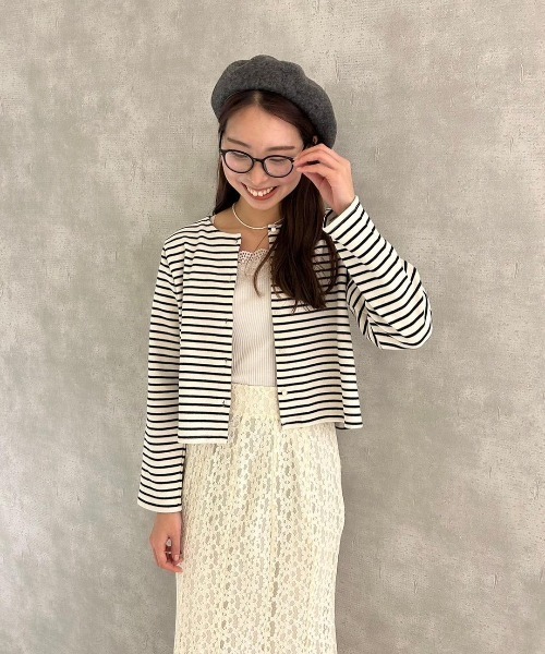 flower（フラワー）の「プレイフルブルームスカート2（スカート・レディース・アイボリー/ブルー・FREE）」の10枚目の写真