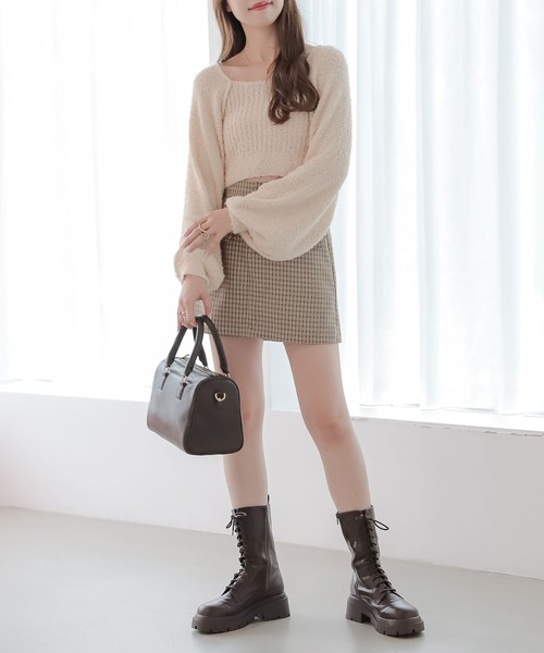 Heather（ヘザー）の「モクモクニットプルオーバー 162294