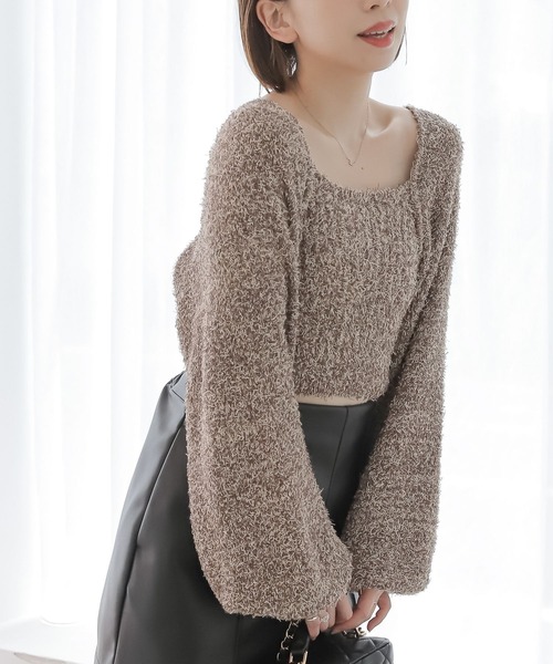 Heather（ヘザー）の「モクモクニットプルオーバー 162294