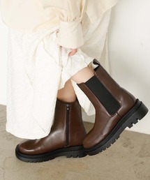 GeeRA | トラックソールサイドゴアブーツ(ブーツ)