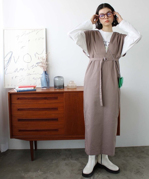 GeeRA（ジーラ）の「トラックソールサイドゴアブーツ（ブーツ・レディース・アイボリー/ブラック/ダークブラウン・LARGE/X-LARGE/SMALL/MEDIUM）」の12枚目の写真