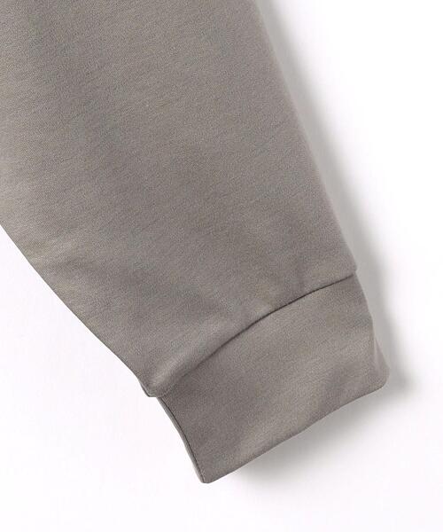 green label relaxing(グリーンレーベルリラクシング)の「クリアポンチ モックネック カットソー(Tシャツ/カットソー・メンズ・ホワイト/ブラック/ベージュ・S/M/L/XL)」の9枚目の写真