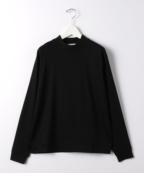 green label relaxing(グリーンレーベルリラクシング)の「クリアポンチ モックネック カットソー(Tシャツ/カットソー・メンズ・ホワイト/ブラック/ベージュ・S/M/L/XL)」の13枚目の写真