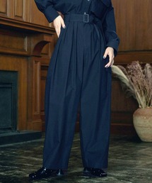 MATURED | 【MATURED/マチュアード】ベルテッドタックワイドパンツ(その他パンツ)