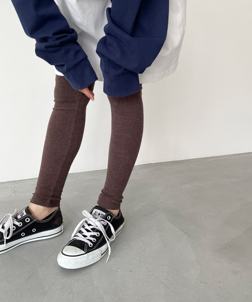 CANAL JEAN（キャナルジーン）の「El mar(エルマール) あったかレギンス（レギンス/スパッツ・レディース・チャコールグレー/ブラック/ブラウン/グレー/オートミール・ONE SIZE）」の12枚目の写真