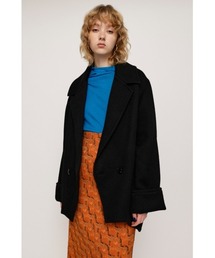 SLY | PEEK A BOO COCOON COAT コクーン コート(ステンカラーコート)