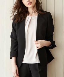 IKKA LOUNGE（イッカラウンジ）の「【BeasySmart】ウォッシャブルVネックジャケット（テーラードジャケット・レディース）」