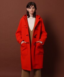 ◆【CLASSY.12月号掲載】Super140'S ダッフルコート