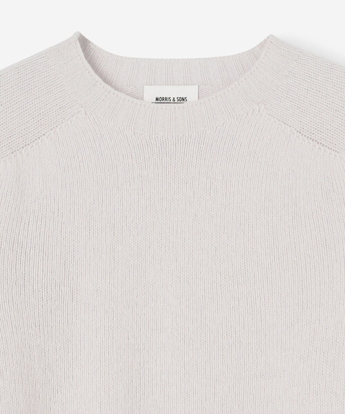 Morris & Sons（モリスアンドサンズ）の「MORRIS & SONS | ジーロンラム クルーネックセーター WOMEN（ニット/セーター・レディース・ライトグレー/ブラック/ベージュ/ネイビー/ブラウン/レッド/ピンク/オレンジ/ブルー/グリーン/オートミール/グレイッシュベージュ/ライトブルー/ピンク系その他/パープル/イエロー・0/00）」の18枚目の写真