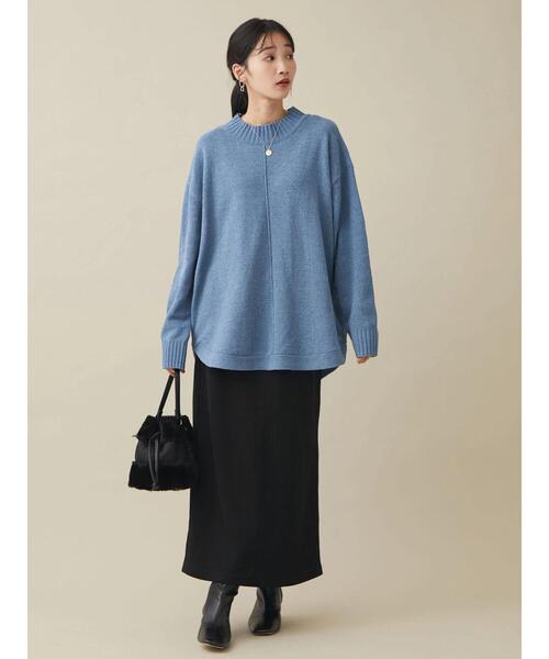 CRAFT STANDARD BOUTIQUE(クラフトスタンダードブティック)の「リブロングスカート *◆(スカート・レディース・ベージュ/グリーン/ブラック/チャコールグレー・M/L)」の20枚目の写真