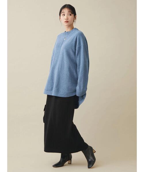 CRAFT STANDARD BOUTIQUE(クラフトスタンダードブティック)の「リブロングスカート *◆(スカート・レディース・ベージュ/グリーン/ブラック/チャコールグレー・M/L)」の22枚目の写真