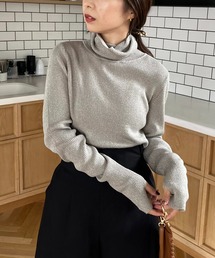 CAPRICIEUX LE'MAGE | ハイネックリブプルオーバー(ニット/セーター)