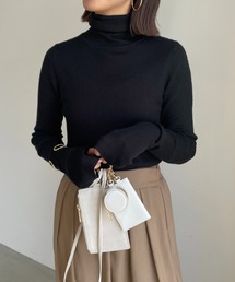 CAPRICIEUX LE'MAGE | ハイネックリブプルオーバー(ニット/セーター)