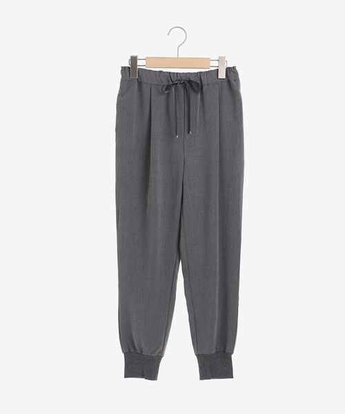 le.coeur blanc（ルクールブラン）の「イージージョガーパンツ（その他パンツ・レディース・ブラック/グレー/キャメル・36/38）」の4枚目の写真