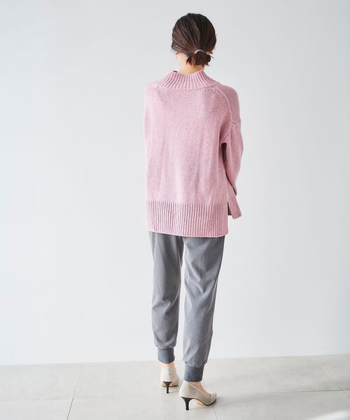 le.coeur blanc（ルクールブラン）の「イージージョガーパンツ（その他パンツ・レディース・ブラック/グレー/キャメル・36/38）」の11枚目の写真