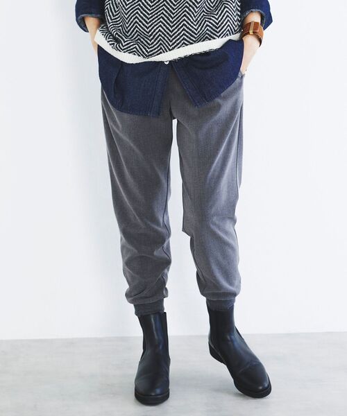 le.coeur blanc（ルクールブラン）の「イージージョガーパンツ（その他パンツ・レディース・ブラック/グレー/キャメル・36/38）」の17枚目の写真