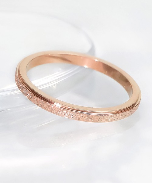 blackdia ocean（ブラックダイヤオーシャン）の「blackdia ocean サンドデザインリング（リング・レディース・シルバー/ゴールド/ピンクゴールド・7号/9号/11号/13号/4号/15号/18号）」の3枚目の写真