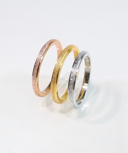 blackdia ocean（ブラックダイヤオーシャン）の「blackdia ocean サンドデザインリング（リング・レディース・シルバー/ゴールド/ピンクゴールド・7号/9号/11号/13号/4号/15号/18号）」の6枚目の写真