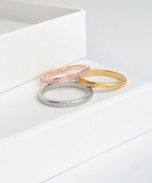 blackdia ocean（ブラックダイヤオーシャン）の「blackdia ocean サンドデザインリング（リング・レディース・シルバー/ゴールド/ピンクゴールド・7号/9号/11号/13号/4号/15号/18号）」の9枚目の写真