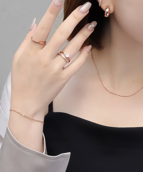 blackdia ocean（ブラックダイヤオーシャン）の「blackdia ocean サンドデザインリング（リング・レディース・シルバー/ゴールド/ピンクゴールド・7号/9号/11号/13号/4号/15号/18号）」の18枚目の写真